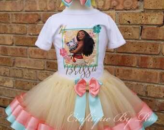 Moana Birthday Outfit Etsy Moana Birthday Outfit Etsy