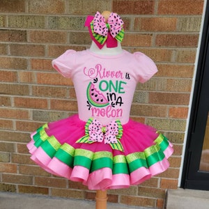 cocomelon theme birthday dress Cocomelon tutu set-Cocomelon outfit-Cocomelon dress