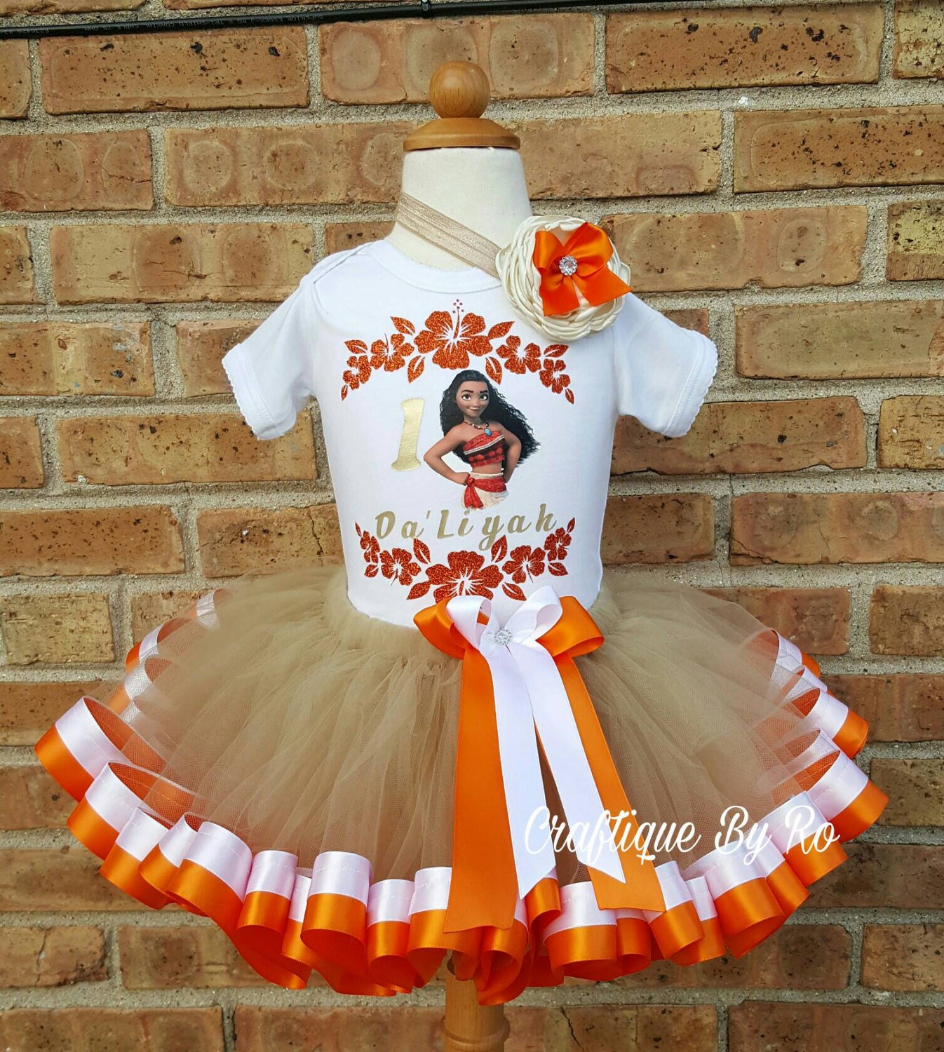 moana tutu set