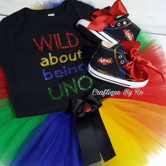 uno birthday onesie