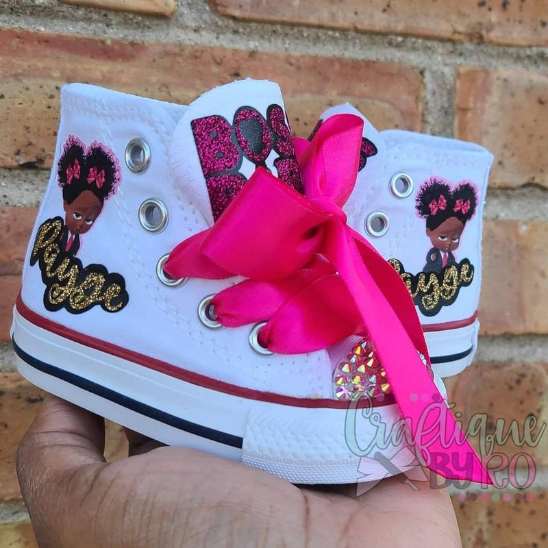 bling baby shoes