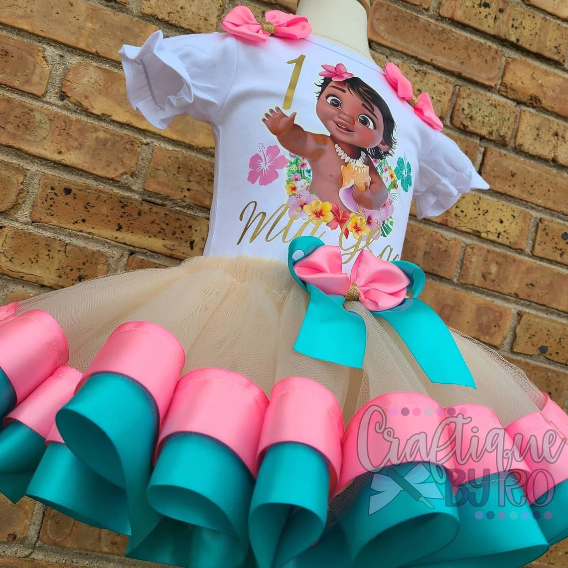 moana tutu set