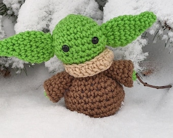 The Child | Inspired by Star Wars | Crochet Amigurumi | Made-to-Order | Free Shipping in USA