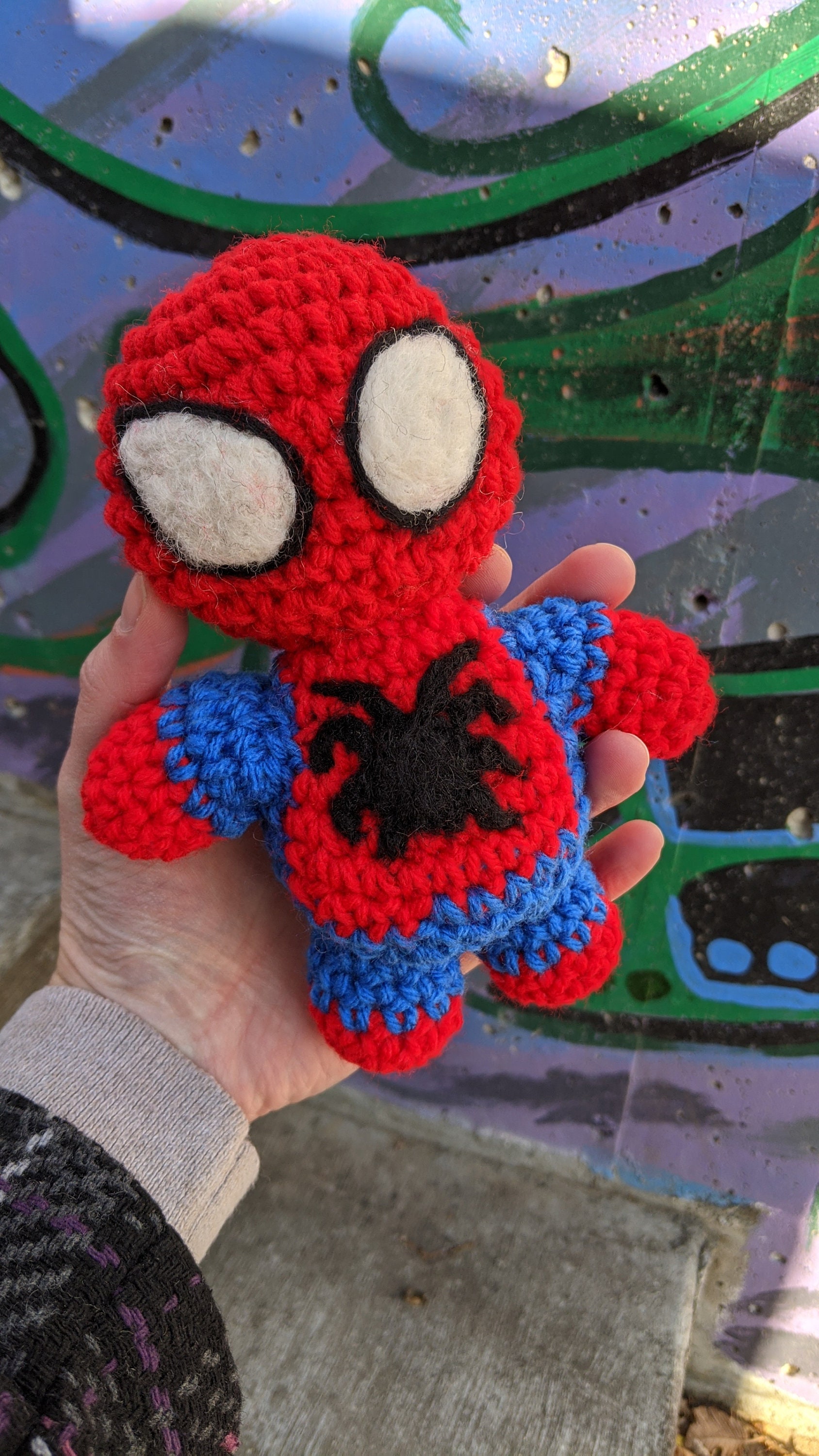 Chibi Spider-Man Marvel Avengers Inspired Crochet Amigurumi | Etsy