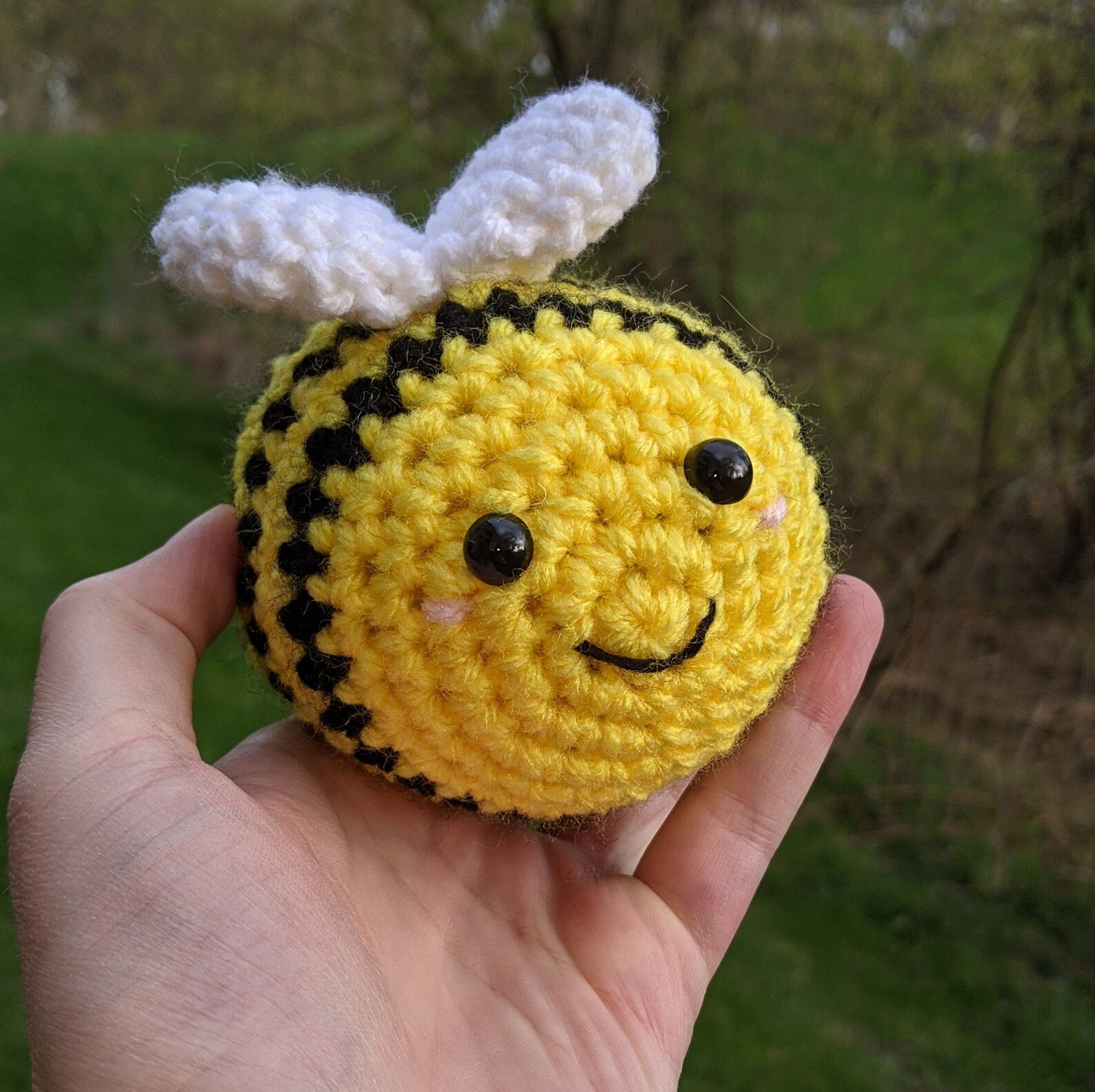 Crochet Bumble Bee
 Bumble Bee Crochet Amigurumi Made to Order Free Domestic