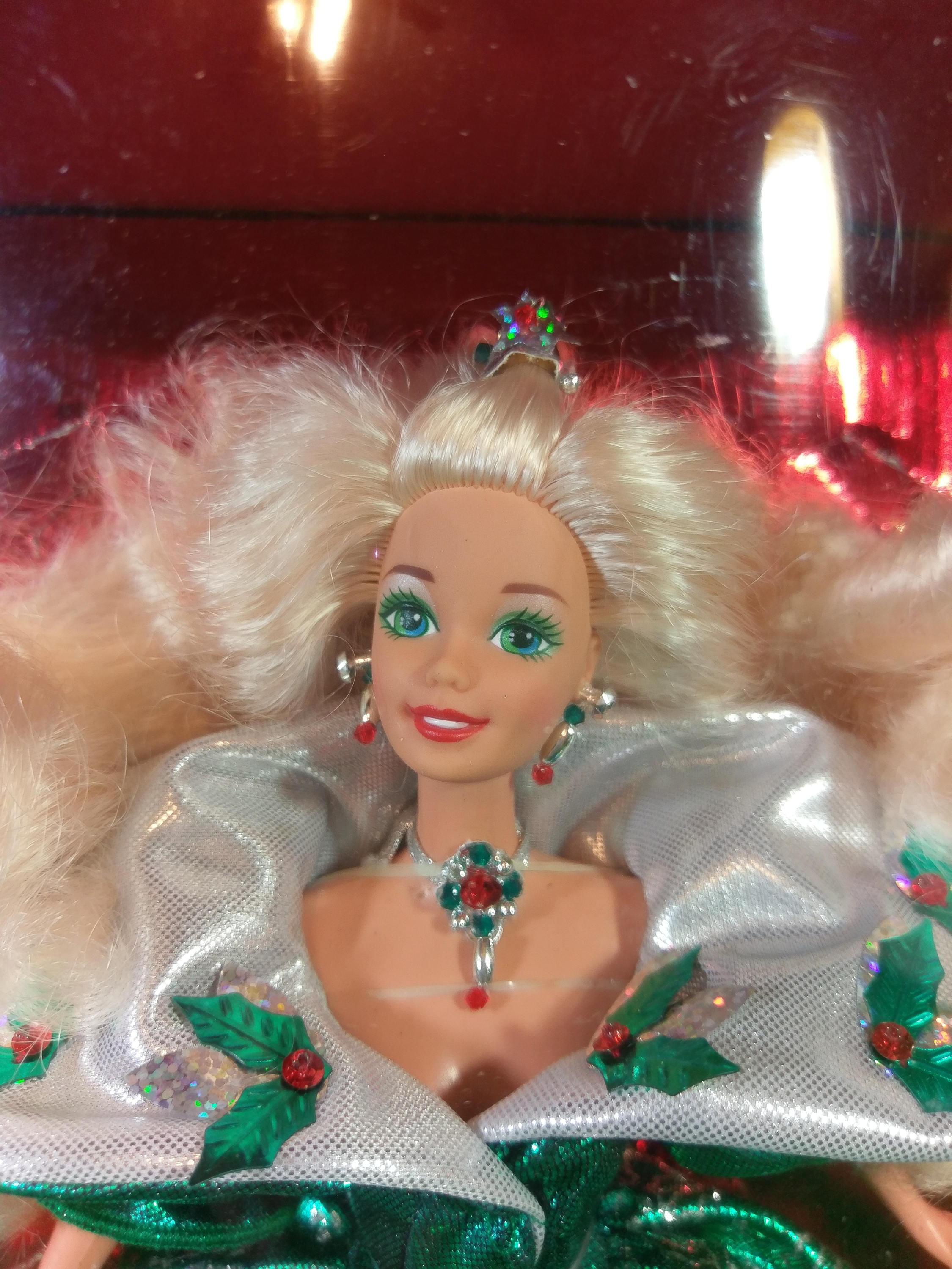 happy holidays barbie 1995