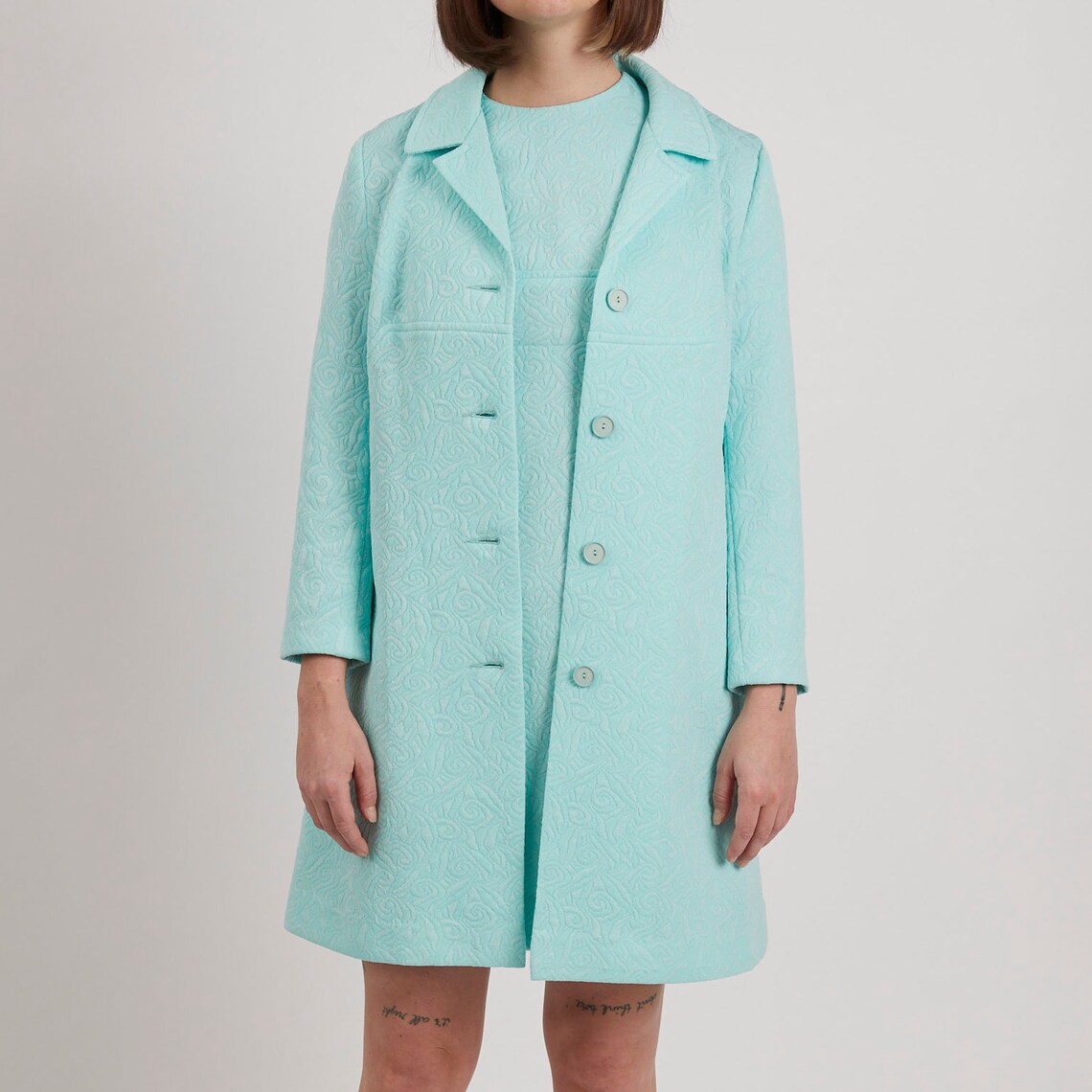 Womens Vintage Mint Green Dress Suit Etsy
