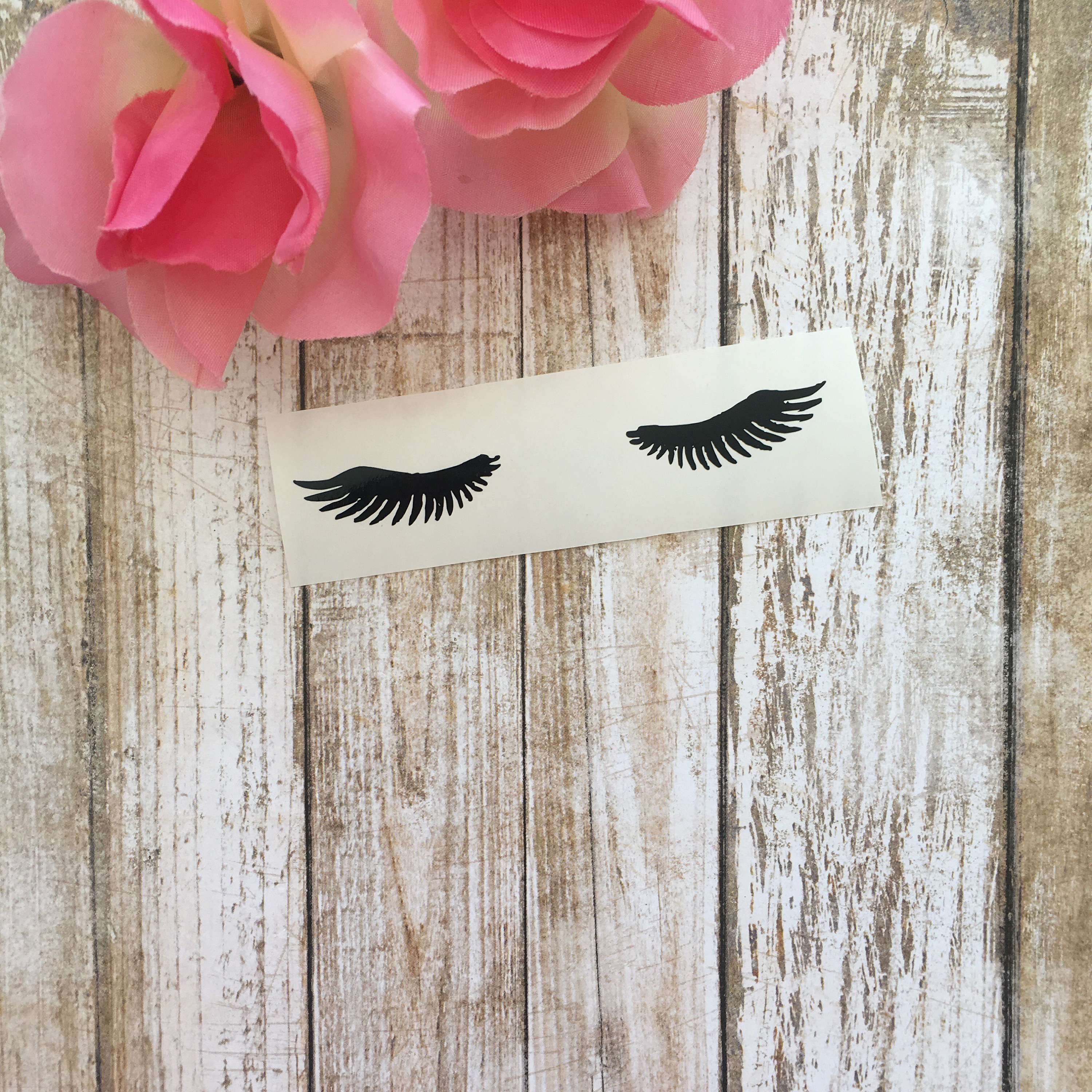 Lashes Decal / Eyelash Decal / Eyelash Artist Decal / Lash Etsy