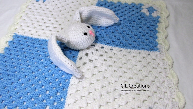 Baby Bunny Plush Toy with Blanket image 6