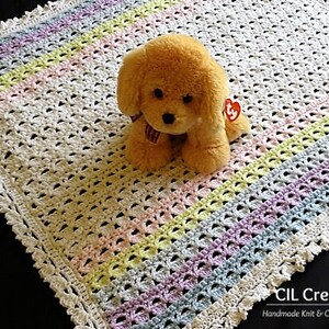 Babys First Blankie Crochet Pattern image 4