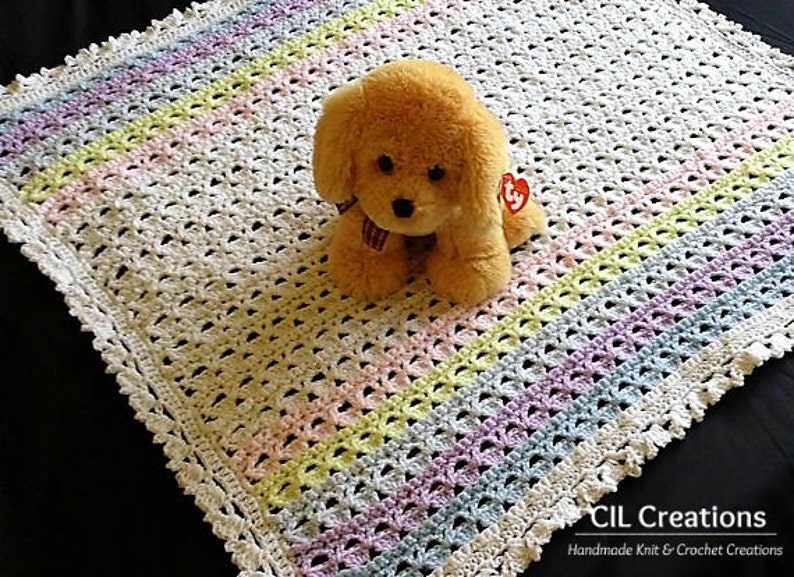 Babys First Blankie Crochet Pattern image 4