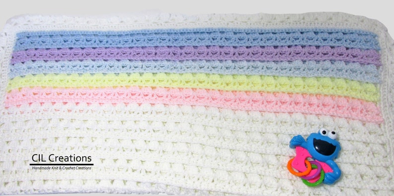 Babys First Blankie Crochet Pattern image 2