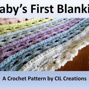 Babys First Blankie Crochet Pattern image 1