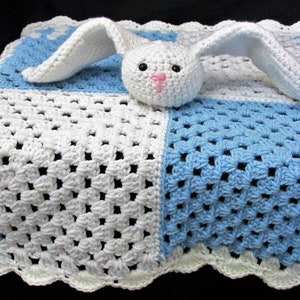 Baby Bunny Plush Toy with Blanket image 5