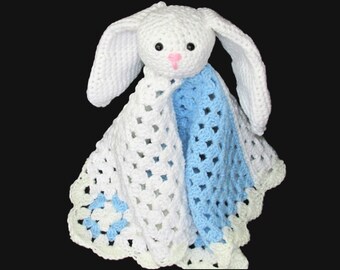 Baby Bunny Plush Toy with Blanket