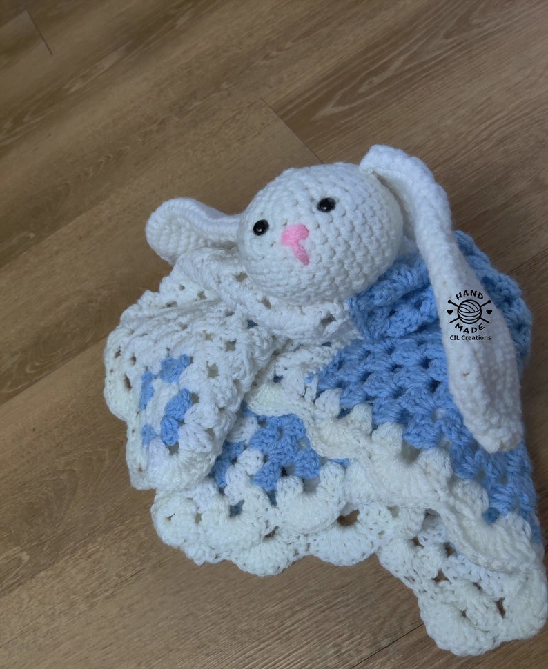 Baby Bunny Plush Toy with Blanket image 2