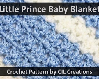 Little Prince Baby Blanket Crochet Pattern