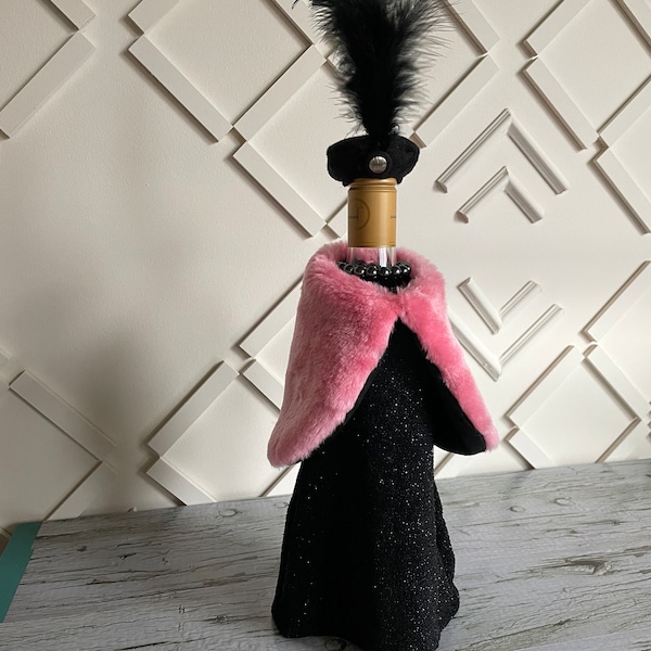 Wine Bottle Cover Etsy