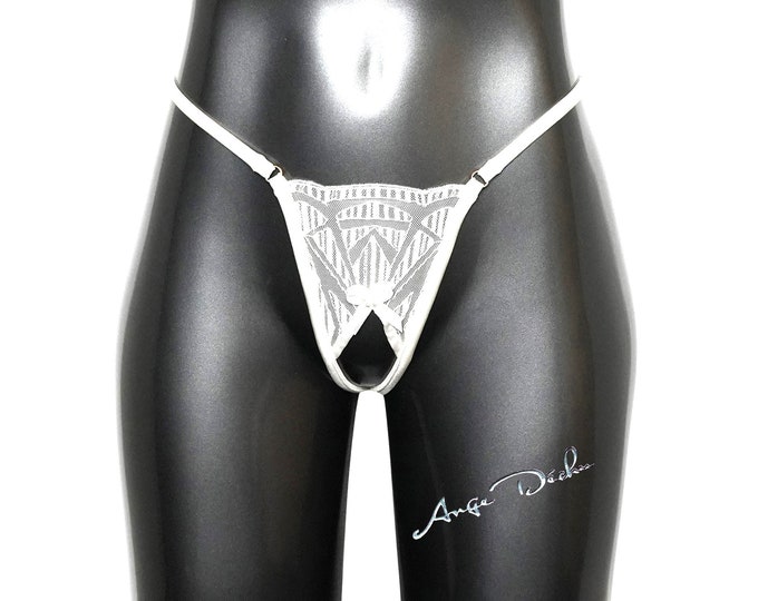 Crotchless Panties Erotic Lingerie See Through Lingerie Sheer Lingerie