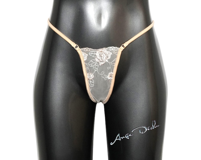 Crotchless Panties Erotic Lingerie See Through Lingerie Sheer Lingerie