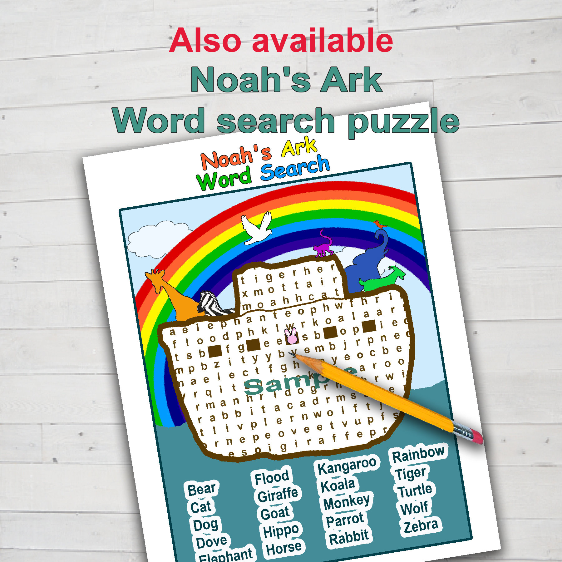 Who God Says I Am, Word Search Puzzle, Instant Digital Download ...