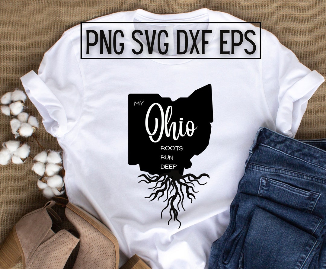 Ohio Roots Sticker Ohio Roots Svg, Ohio State Svg, Ohio State Shirt Svg, Ohio Clip Art - Etsy
