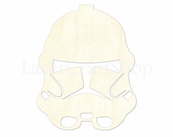 Star Wars Yoda Wooden Cutout Shape Tags Ornaments Laser Cut #1712 Silhouette