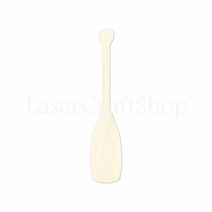 2&quot; - 34&quot; Paddle Wooden Cutout Shape, Silhouette, Gift Tags Ornaments, Room Decoration, Laser Cut Birch Wood,  #1609