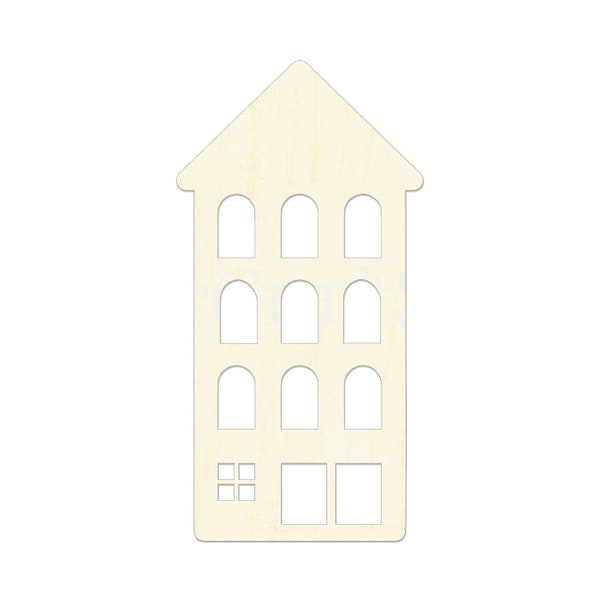 Unfinished Wood Houses Etsy