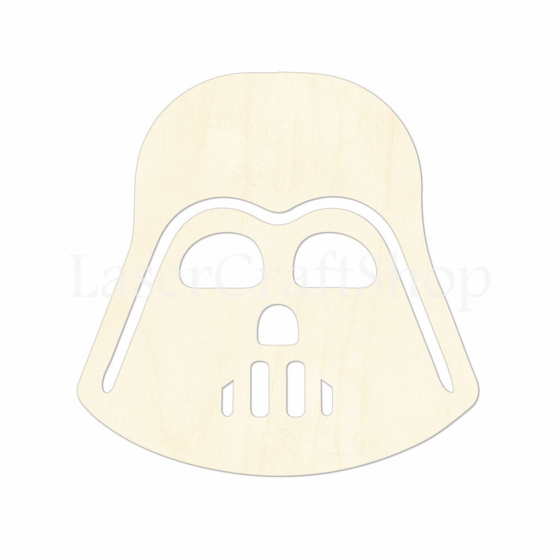 2 34 Star Wars Darth Vader Wooden Cutout Shape - Etsy