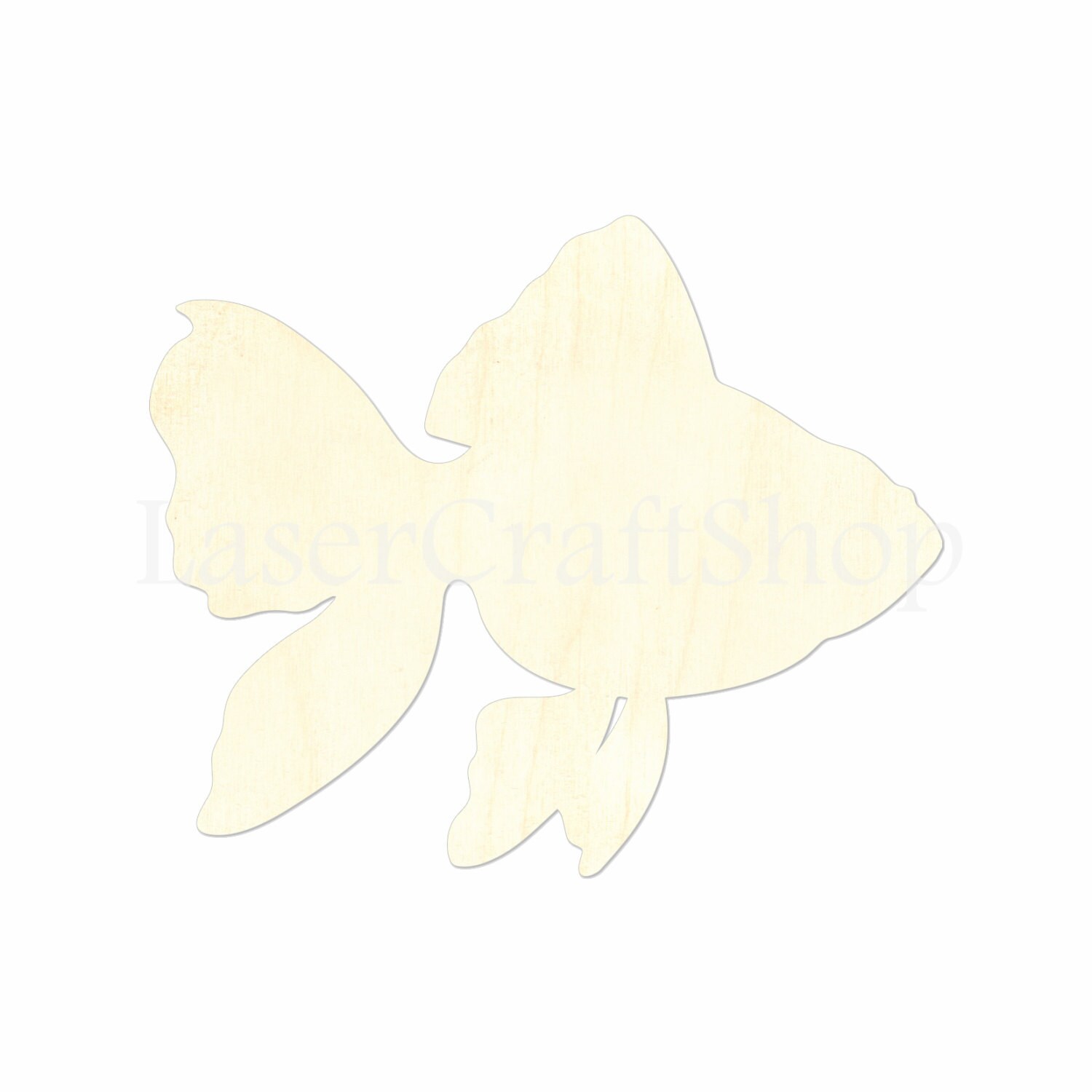 2 34 Gold Fish Wooden Cutout Shape Silhouette | Etsy