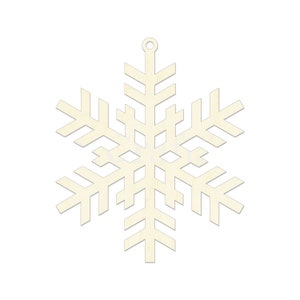 Snowflake #10 Wood Cutout