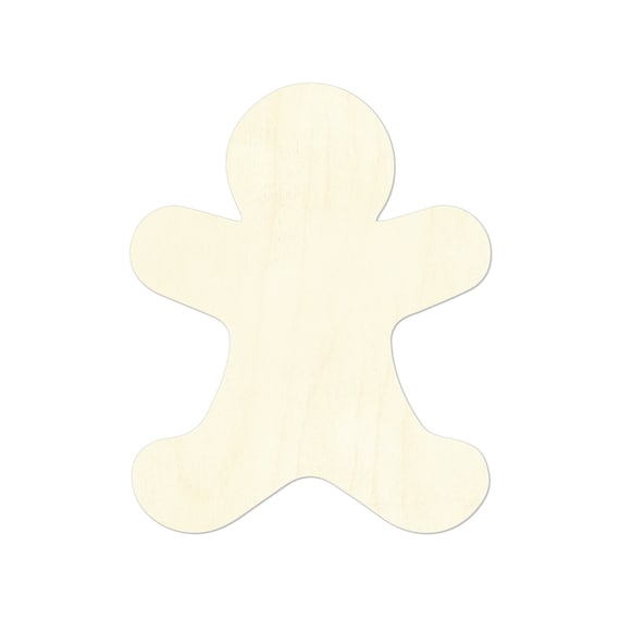 Gingerbread Man Embellishments Card Making Shapes Gift Tag Wooden Cutout Gingerbread Man Embellishments Card Making Shapes Gift Tag Wooden Cutout