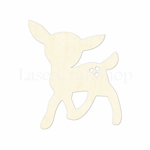 2 34 Bebe Chevreuil Bambi En Bois Decoupe Forme Etsy 2 34 Bebe Chevreuil Bambi En Bois Decoupe Forme Etsy
