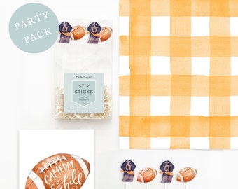 Tennessee Tailgate Party Pack | Tennessee Football Tailgate Dekorationen | Tennessee Vols Party | Smoky-Party | Oranges Party Dekor