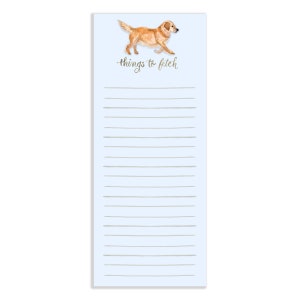 Rzeczy do zdobycia Notatnik z akwarelowym psem | Notatnik z akwarelowym psem | Notatnik z golden retrieverem | Artykuły papiernicze dla społeczności | Artykuły papiernicze dla psów