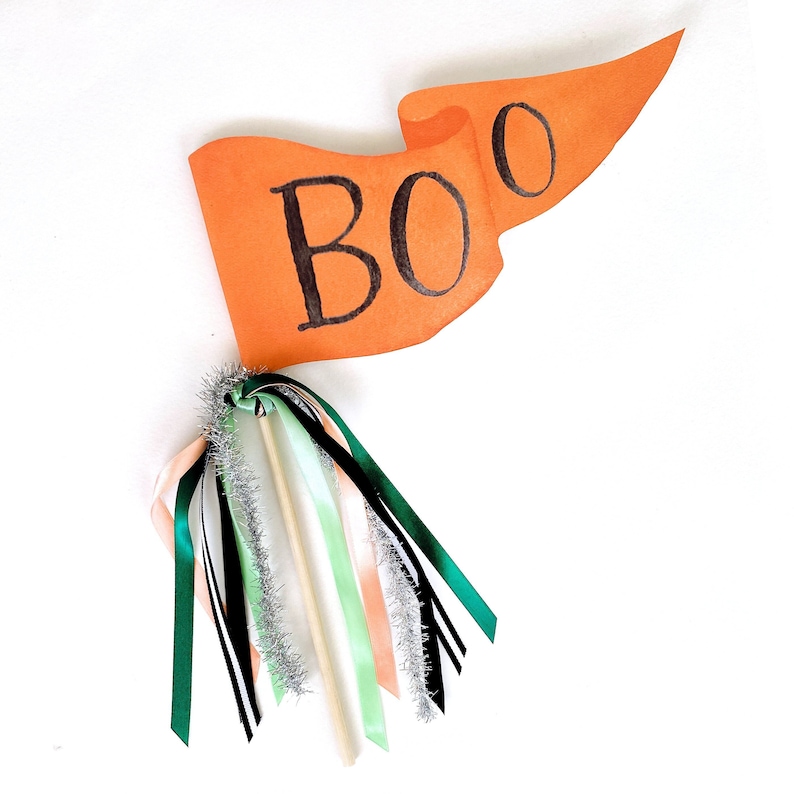 Boo Party Pennant | Halloween Pennant | Boo Party Decor | Boo Flag ...