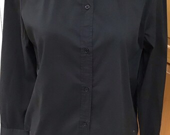 womens black dressy top