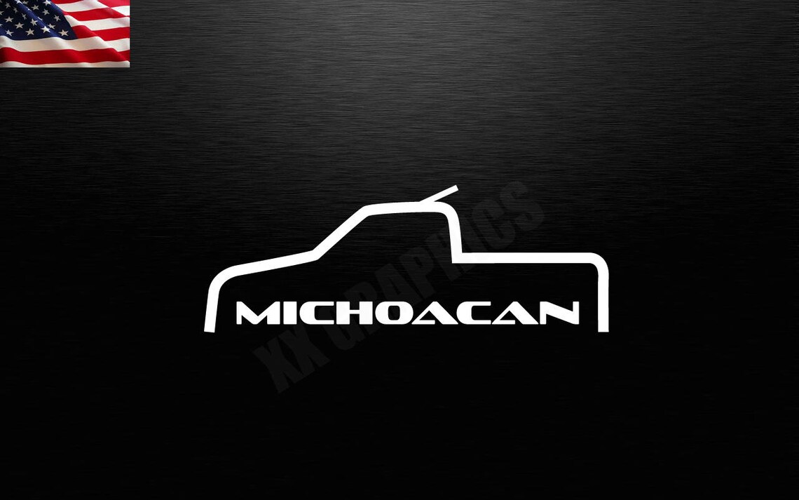 Michoacan Truck Decal Sticker Graphic michoacano aguacateros Etsy