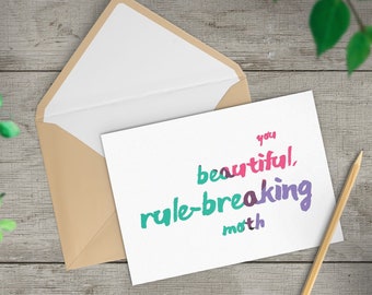 Leslie Knope Quote Greeting Card - Printable PDF, Instant Download, All Occasions