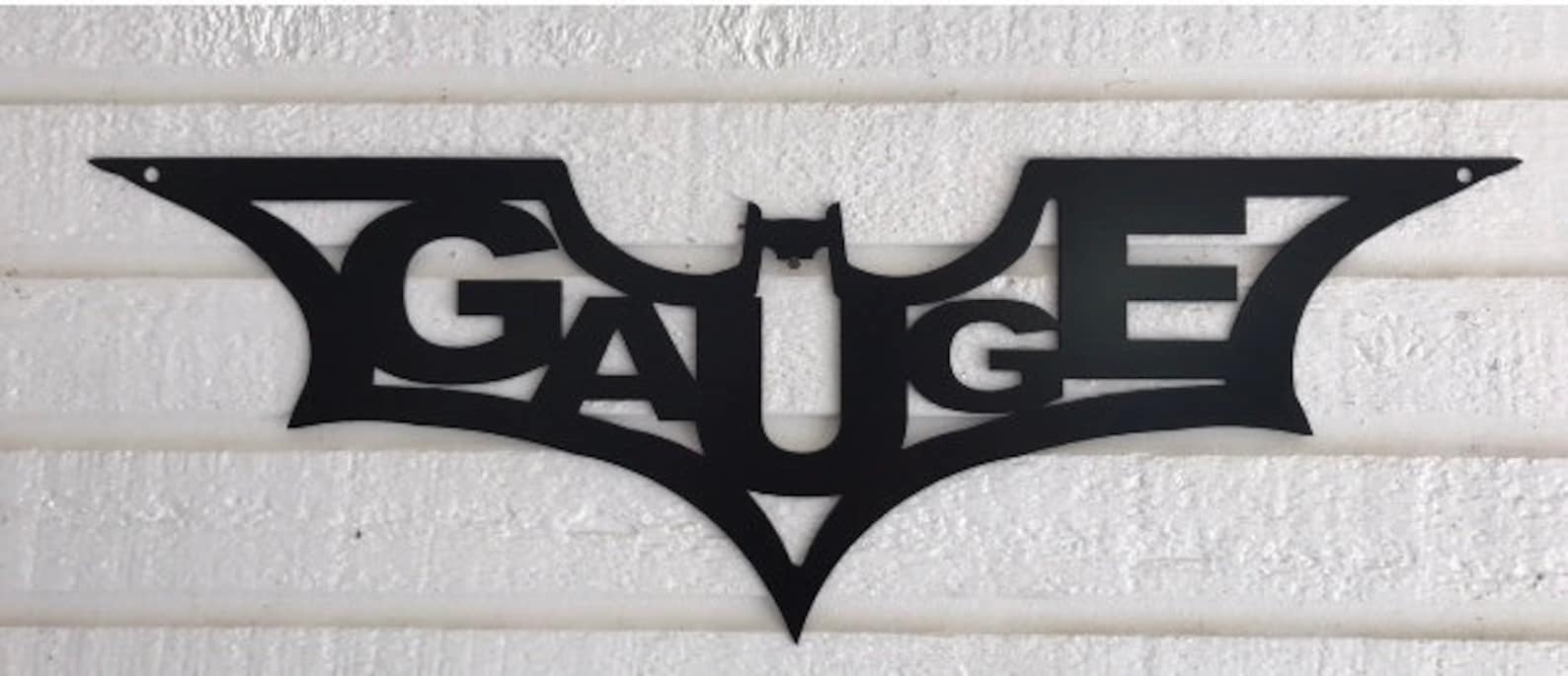 Metal Personalized Bat Sign Etsy
