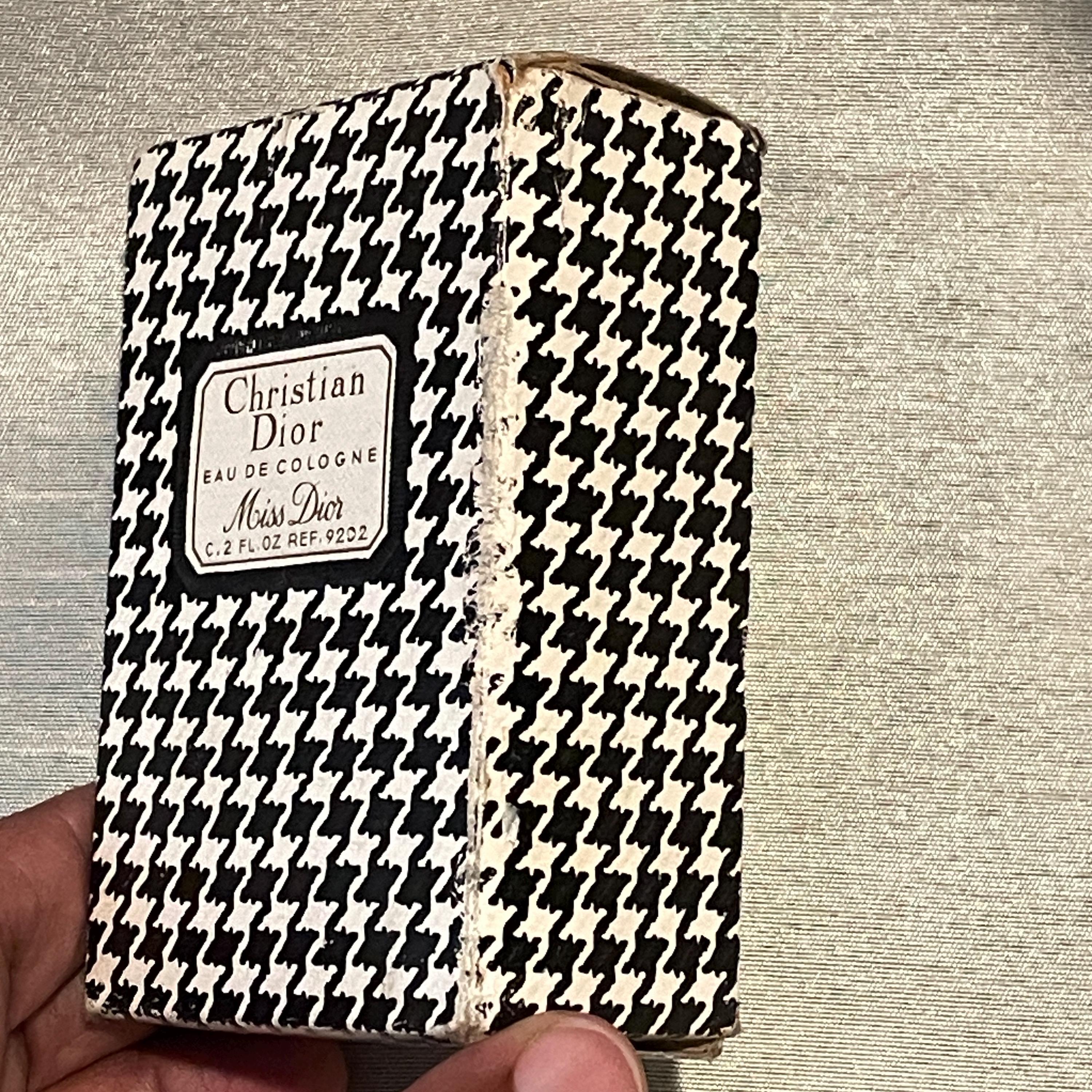 Vintage Christian Dior Miss Dior Eau De Toilette – Houndstooth