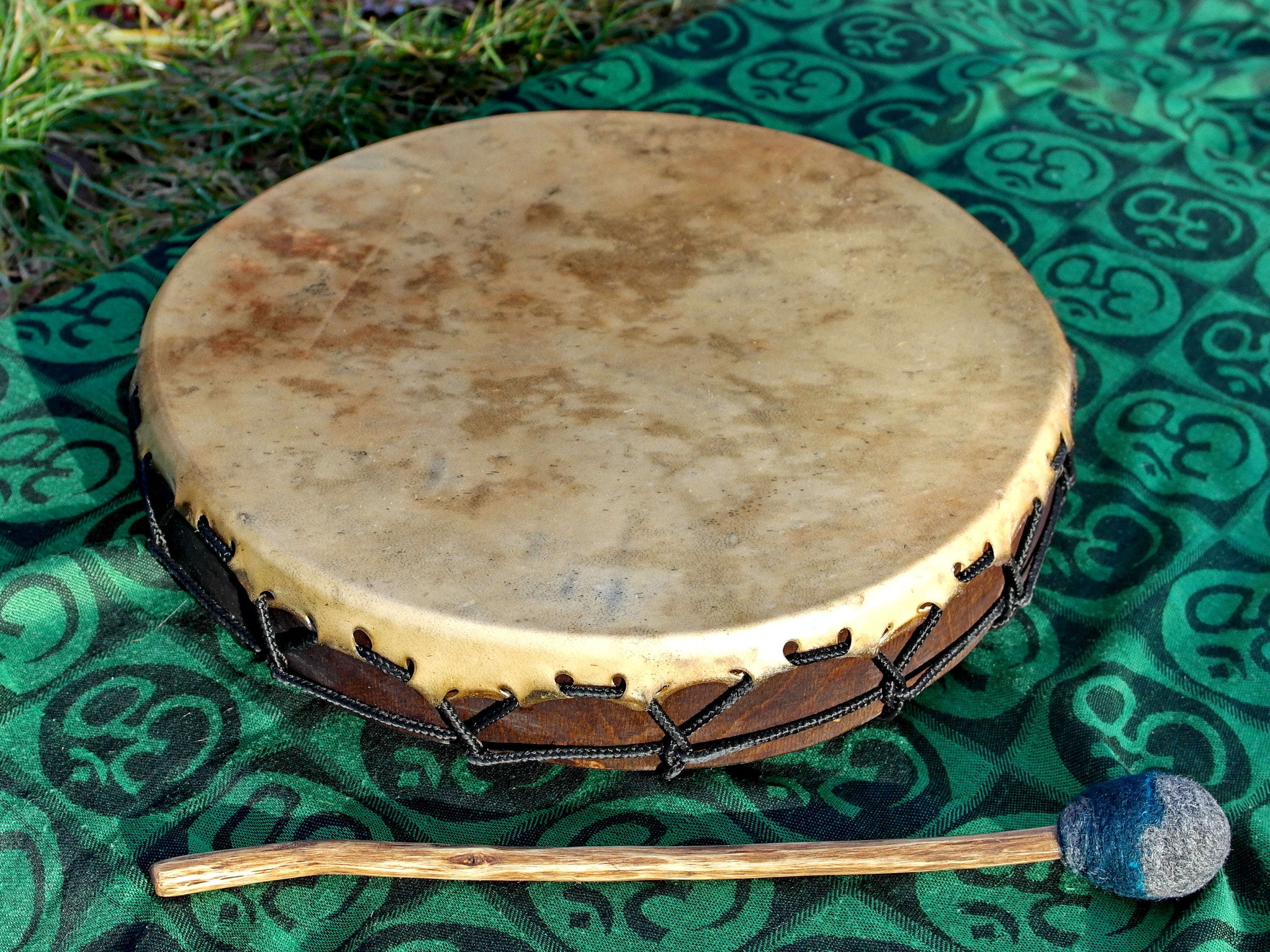 Bendir frame drum - 46cm - natural skin - tuneable