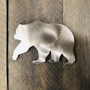 Metal Bear Magnet