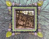 Mosaic Mirror Lime Andrew Green 10 x 10