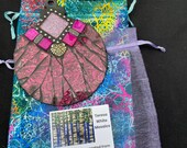 Mosaic Christmas Ornament 4 in round