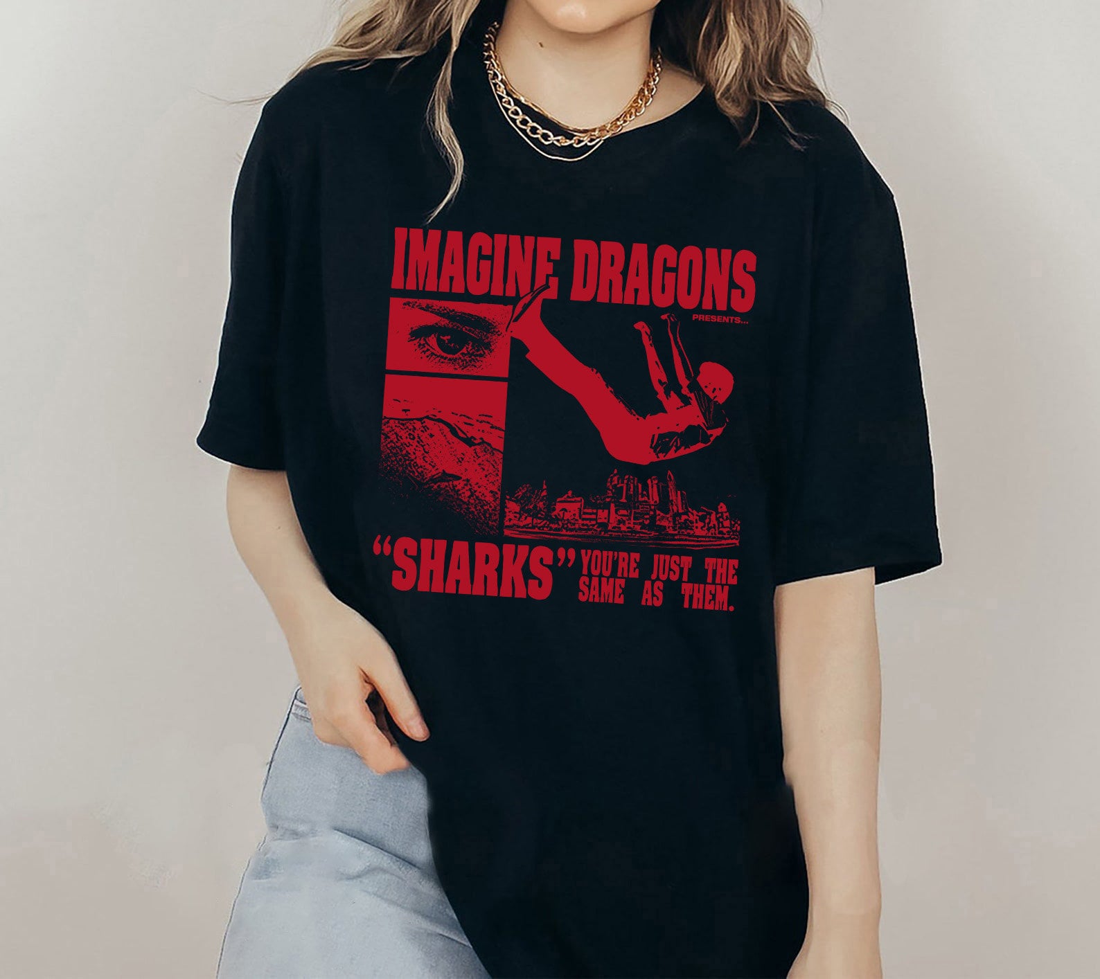 Discover Imagine Dragons Sharks  Shirt
