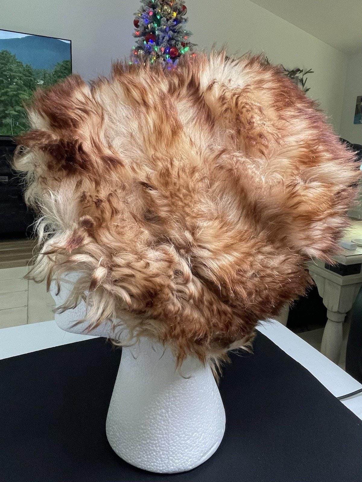 Vintage 1960s Tuscan Lamb Fur Wool Ski Hat Made in Italy for Abraham & Straus tuscan lamb hat products for sale | eBay main image 4