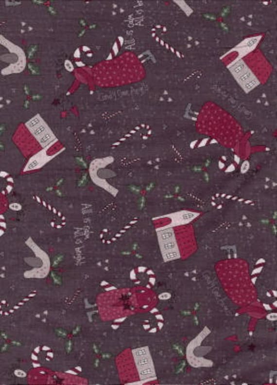 Candy Cane Angels by Lynette Anderson Designs for Lecien | Etsy