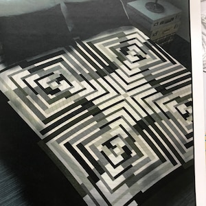Antelope Canyon quilt pattern by Laurie Shifrin Designs, 74-1/2&quot; x 74-1/2&quot;